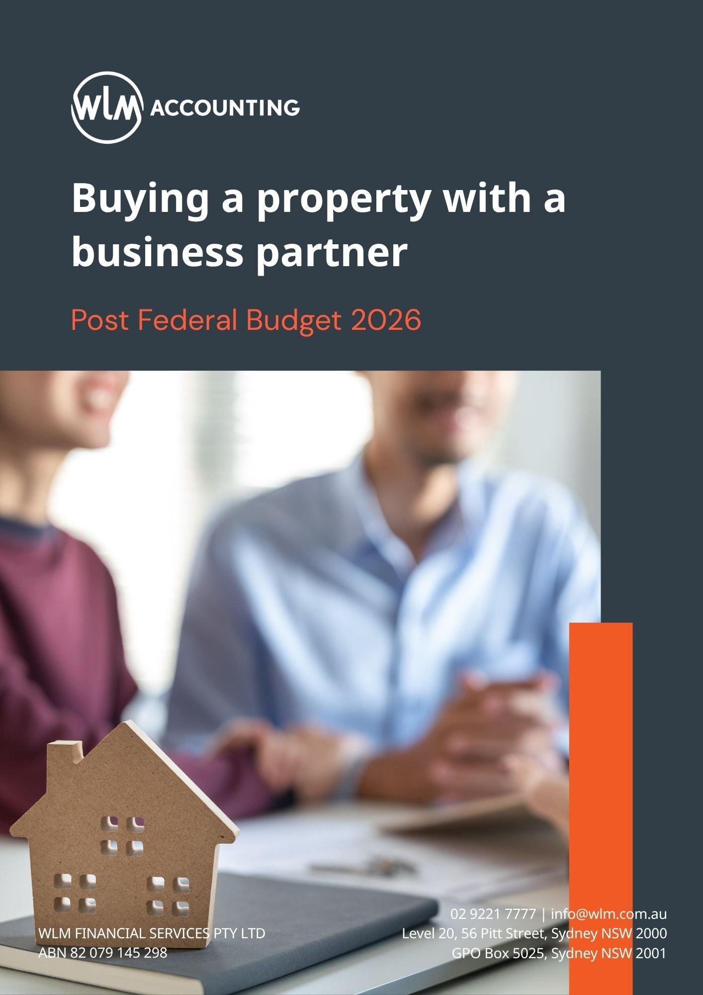 buying a property with a business partner