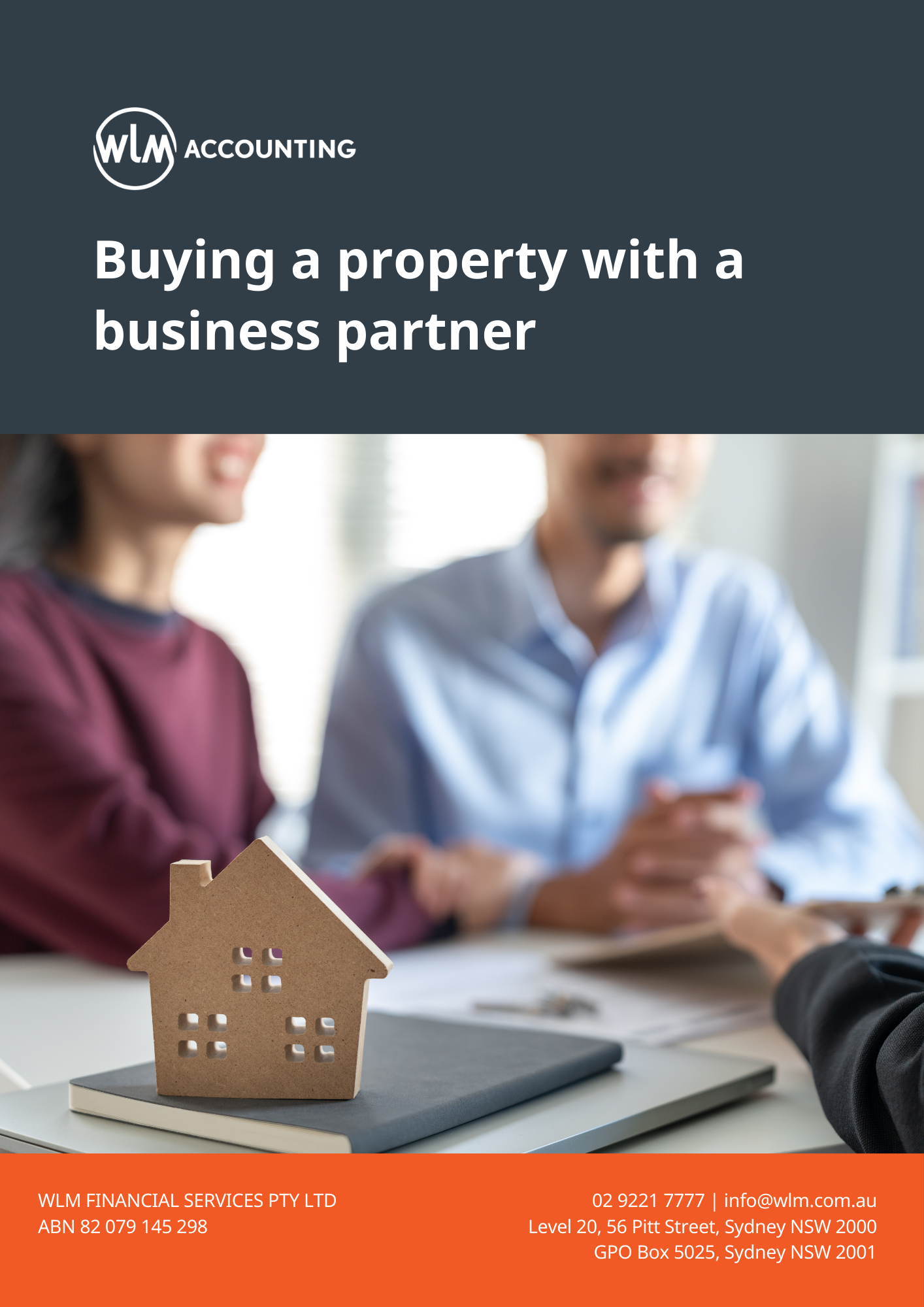 buying a property with a business partner